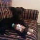 jugando kon una botella jijijiji
